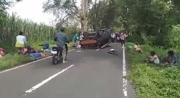 Hilangkan 7 Nyawa, Sopir Pikap Maut Bondowoso Jadi Tersangka