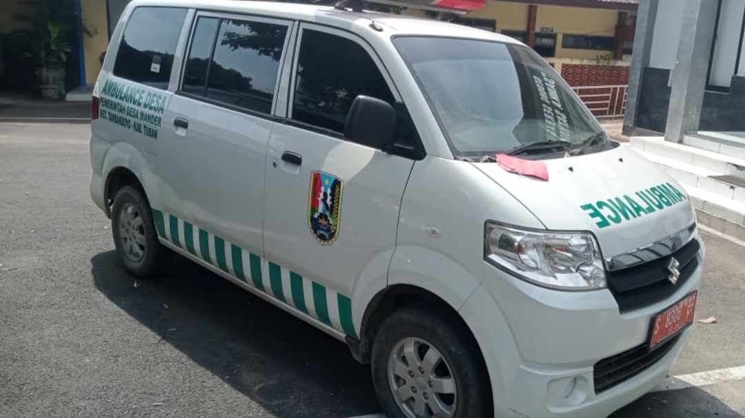 Ambulan yang digunakan kades menyimpan sabu (Foto / Metro TV)