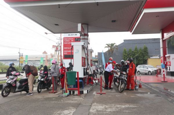 Pertalite Langka di SPBU Surabaya