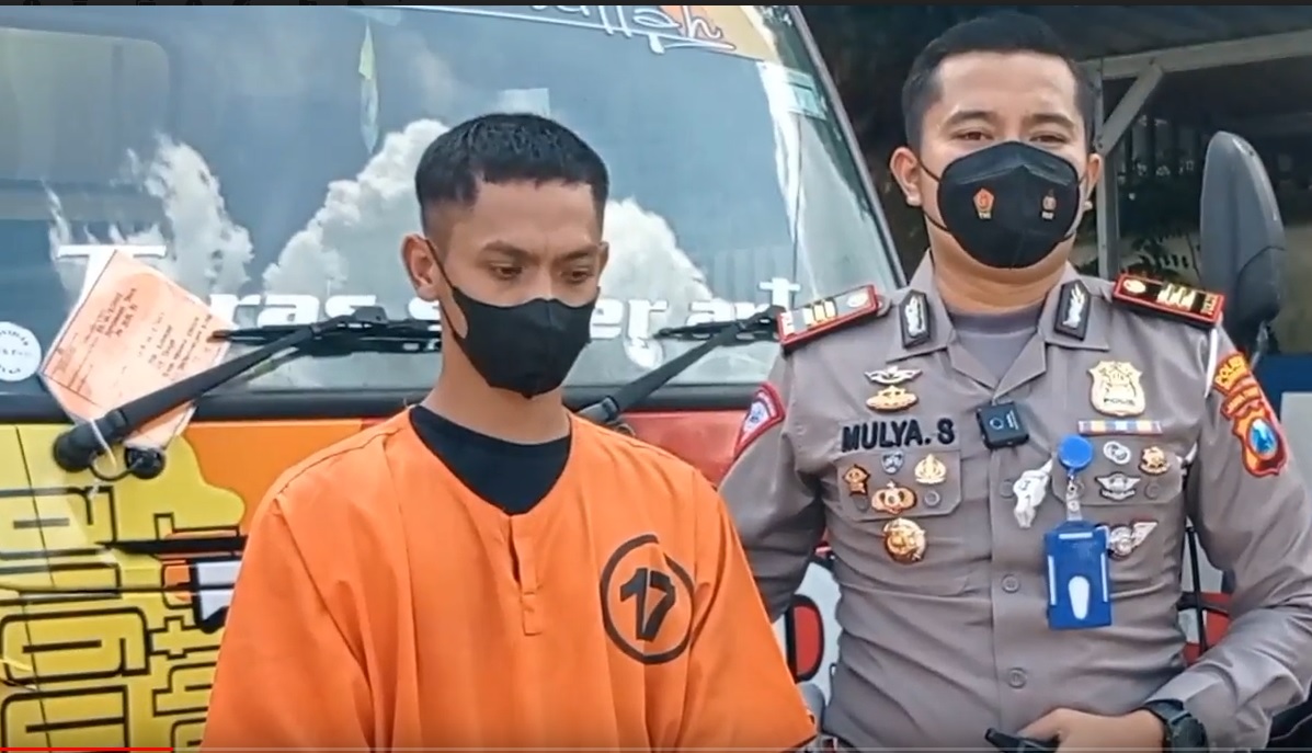 Tabrak Lari, Sopir Truk Asal Blitar Diringkus Polisi