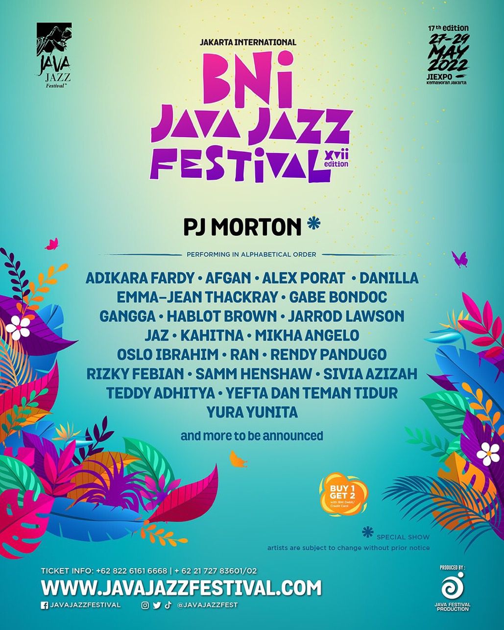 Java Jazz Festival 2022 Umumkan Line Up Pertama, Ada PJ Morton!