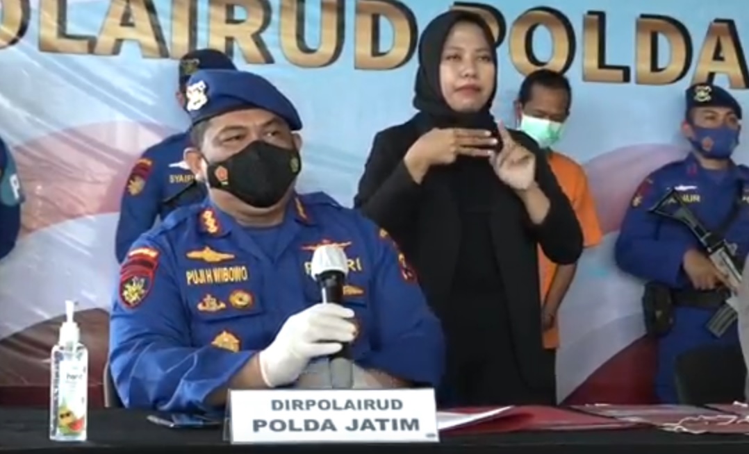 Dirpolairud Polda Jatim Kombes Pol Puji Hendro Wibowo/metrotv