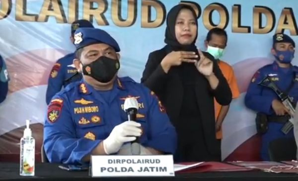 Ditpolairud Polda Jatim Gagalkan Penjualan 4,5 Ton BBM Ilegal