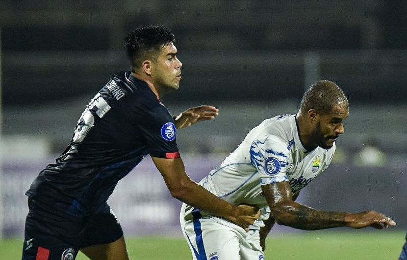 Fabiano Beltrame salah satu pemain yang dilepas Arema/ist