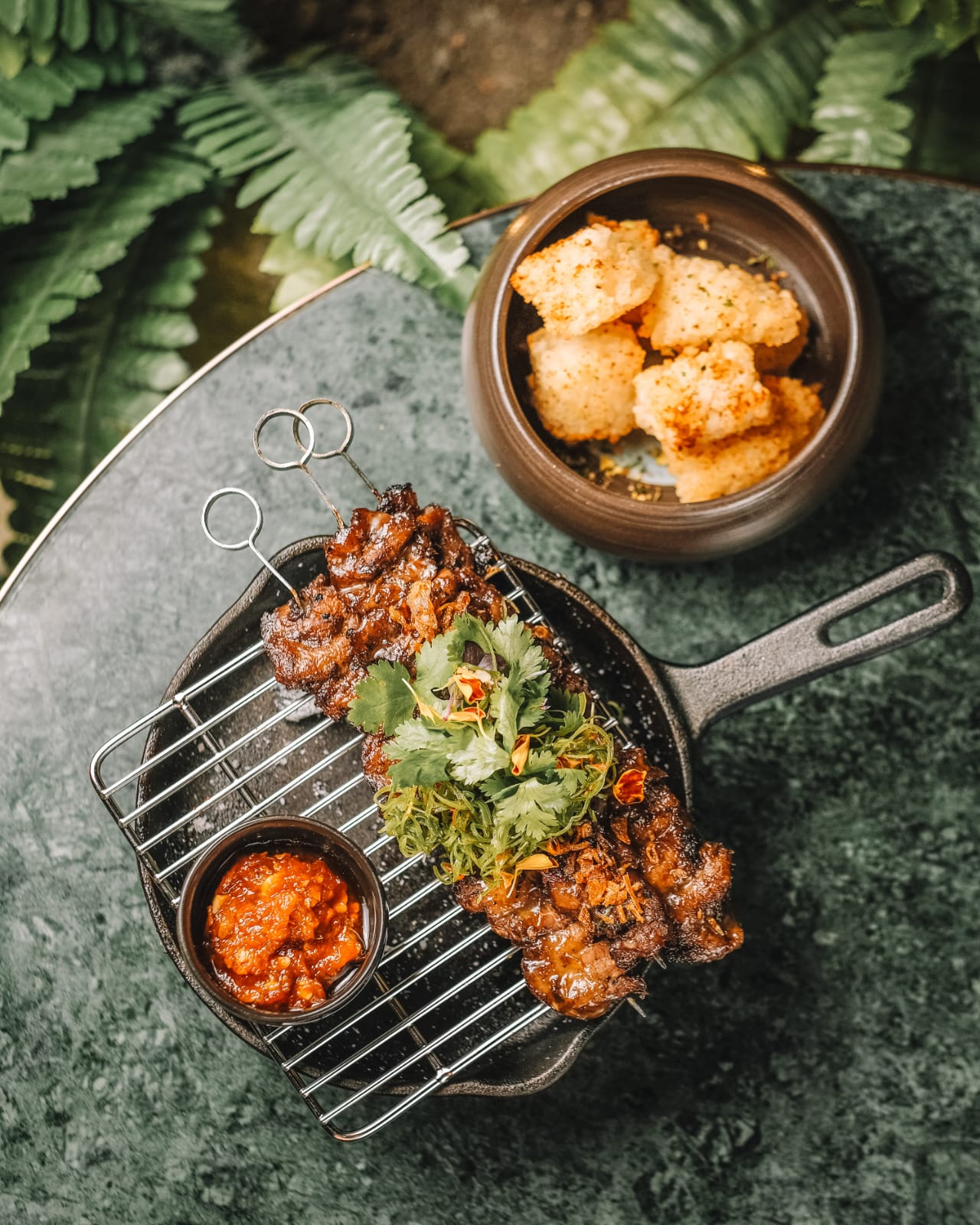 Sate Maranggi jadi salah satu menu berbuka di The G- Flavors. (Foto / Istimewa)