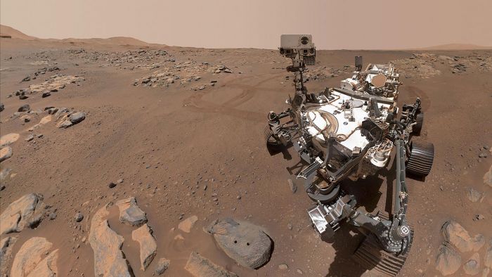 2 Gempa Besar Terjadi di Planet Mars