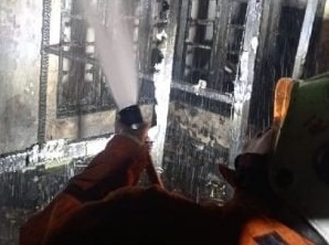Elpiji Bocor, Dua Rumah di Jember Ludes Terbakar