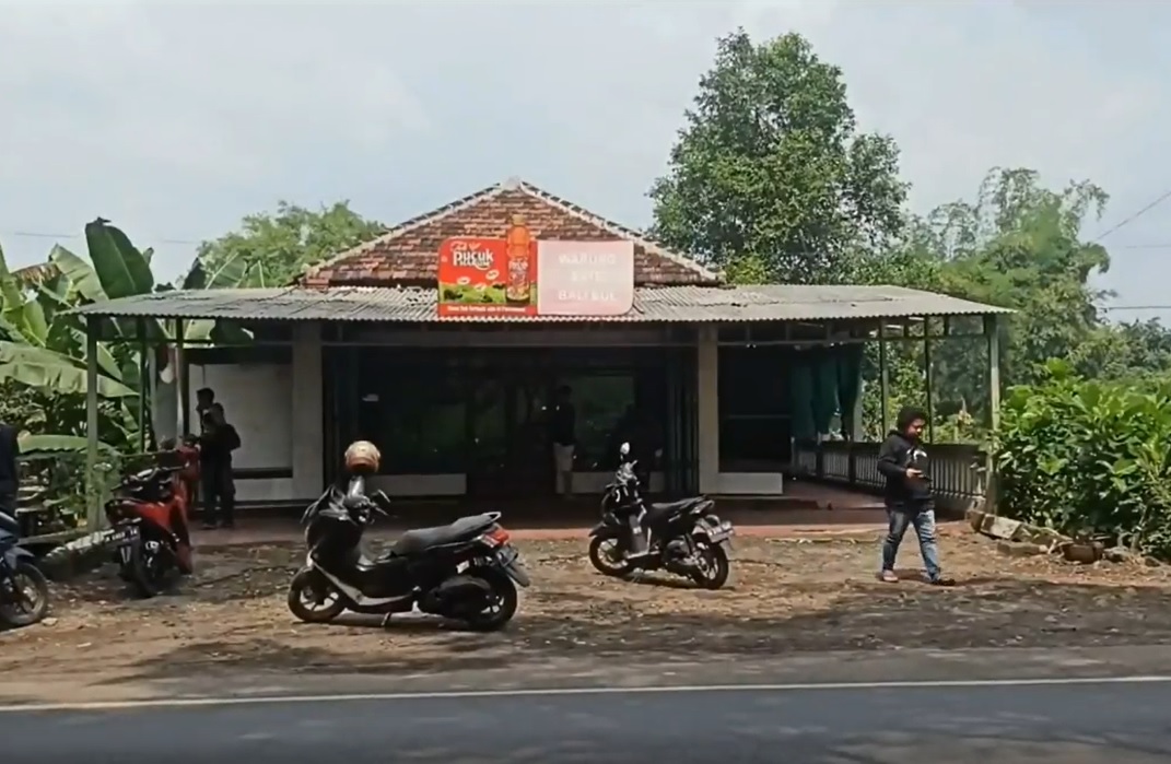 Lokasi yang diduga menjadi tempat aktifitas kelompok aliran sesat di Desa Cobanblimbing, Kecamatan Wonorejo, Kabupaten Pasuruan/metrotv