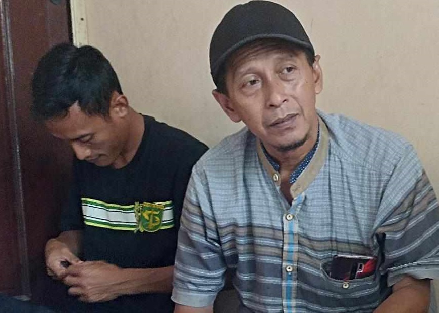 Mustofa lolos dari laka maut lantaran tak miliki uang dan tak diizinkan istri (Foto / Metro TV)