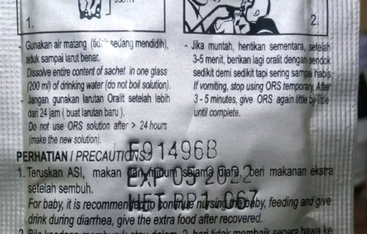 Obat kadaluwarsa yang disebut diberikan kepada balita di Jombang (Foto / Istimewa)