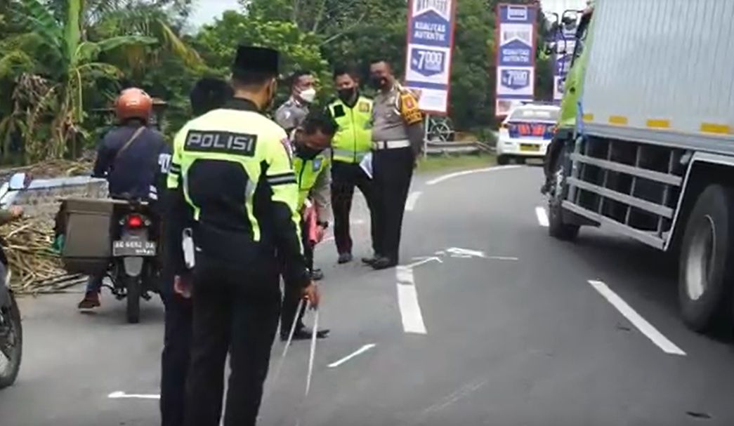 Tunggu Analisa Jalan, Sopir Truk Tebu Maut Belum Ditetapkan Tersangka