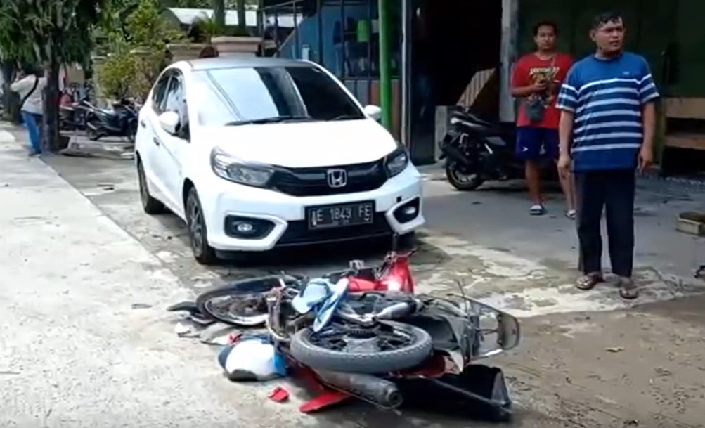 Pengendara Motor Tewas Disambar Bus Mira, 1 Luka Berat