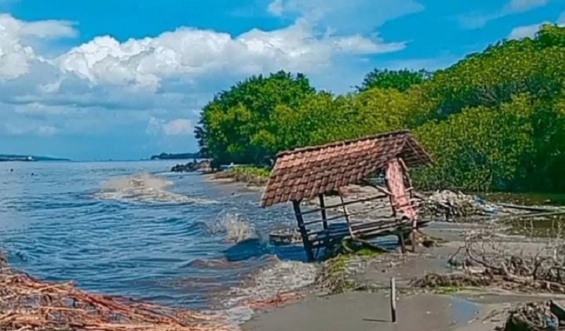 Banjir Rob Rusak Puluhan Permukiman Warga hingga Gubuk Wisata