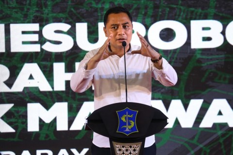 Melesat di Bursa Pilgub Jatim, Eri Cahyadi: <i>Utangku Akeh Nang Suroboyo....