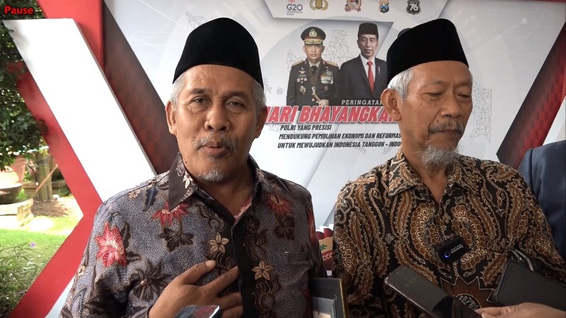 Ketua Pengurus Wilayah Nahdlatul Ulama (PWNU) Jawa Timur KH Marzuki Mustamar