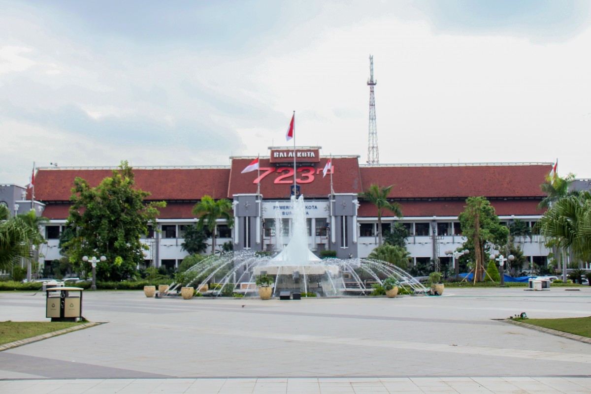 Taman Surya Balai Kota Surabaya/ist