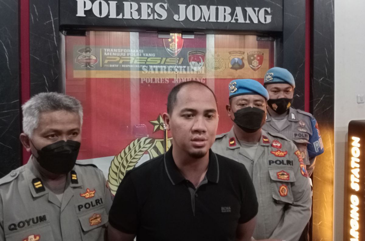 Kasat Reskrim Polres Jombang, AKP Giadi Nugraha (Foto / Metro TV)