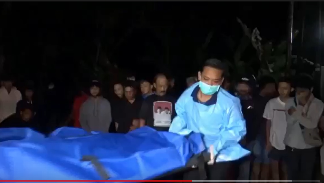 Sepasang Kekasih Tewas Ditabrak Truk Hebel