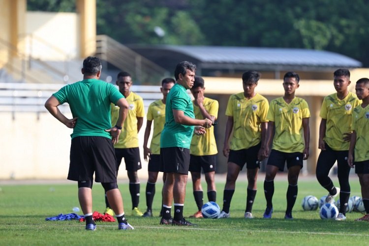 Persiapan Timnas Garuda di Piala AFF U 16 melawan Filipina (Foto / PSSI)  