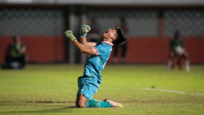 Kiper Tim Nasional Indonesia U-16, Andrika Fathir Rachman/ist