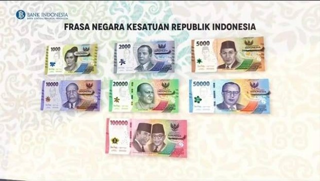 Uang kertas baru dengan teknologi  pengaman yang semakin menyulitkan pemalsuan/BI