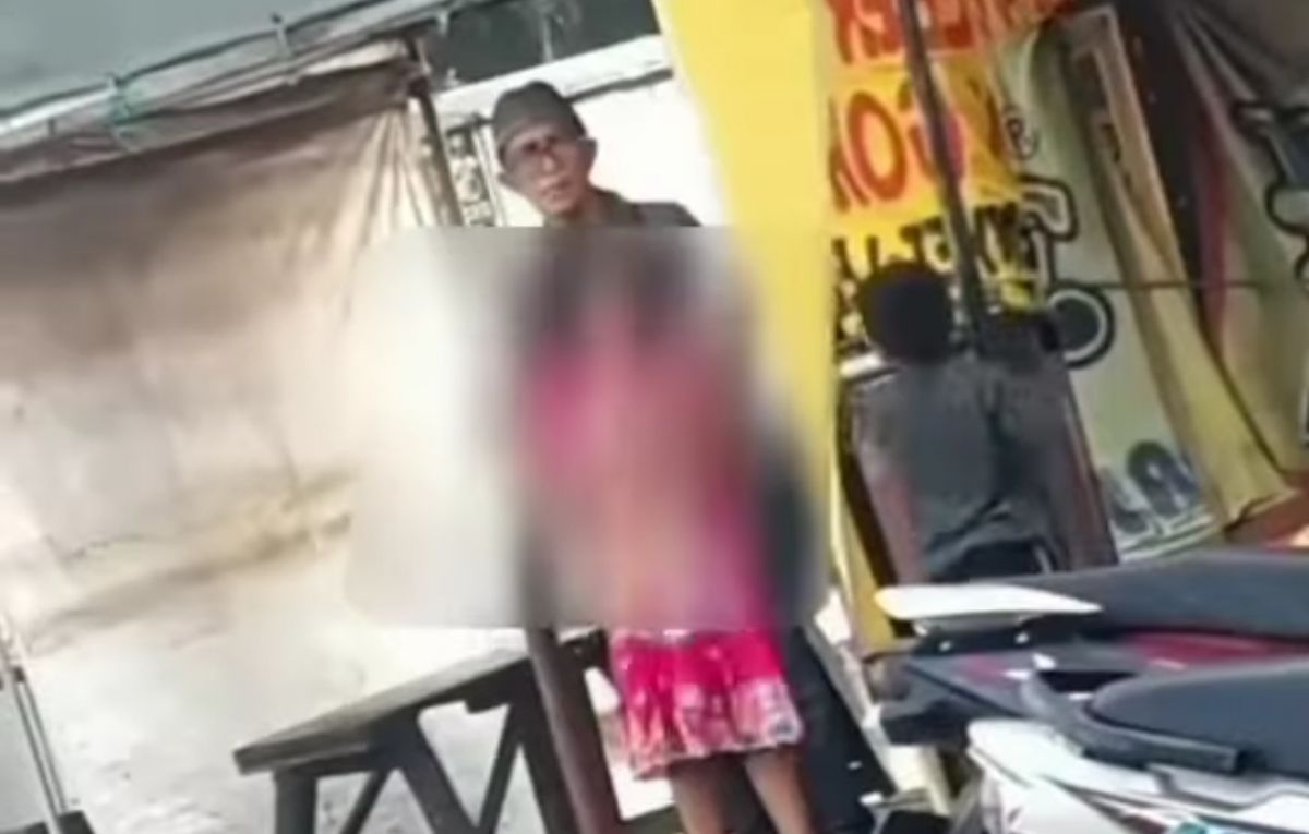 Video Pria di Surabaya Cabuli Bocah Perempuan Depan Warung Viral