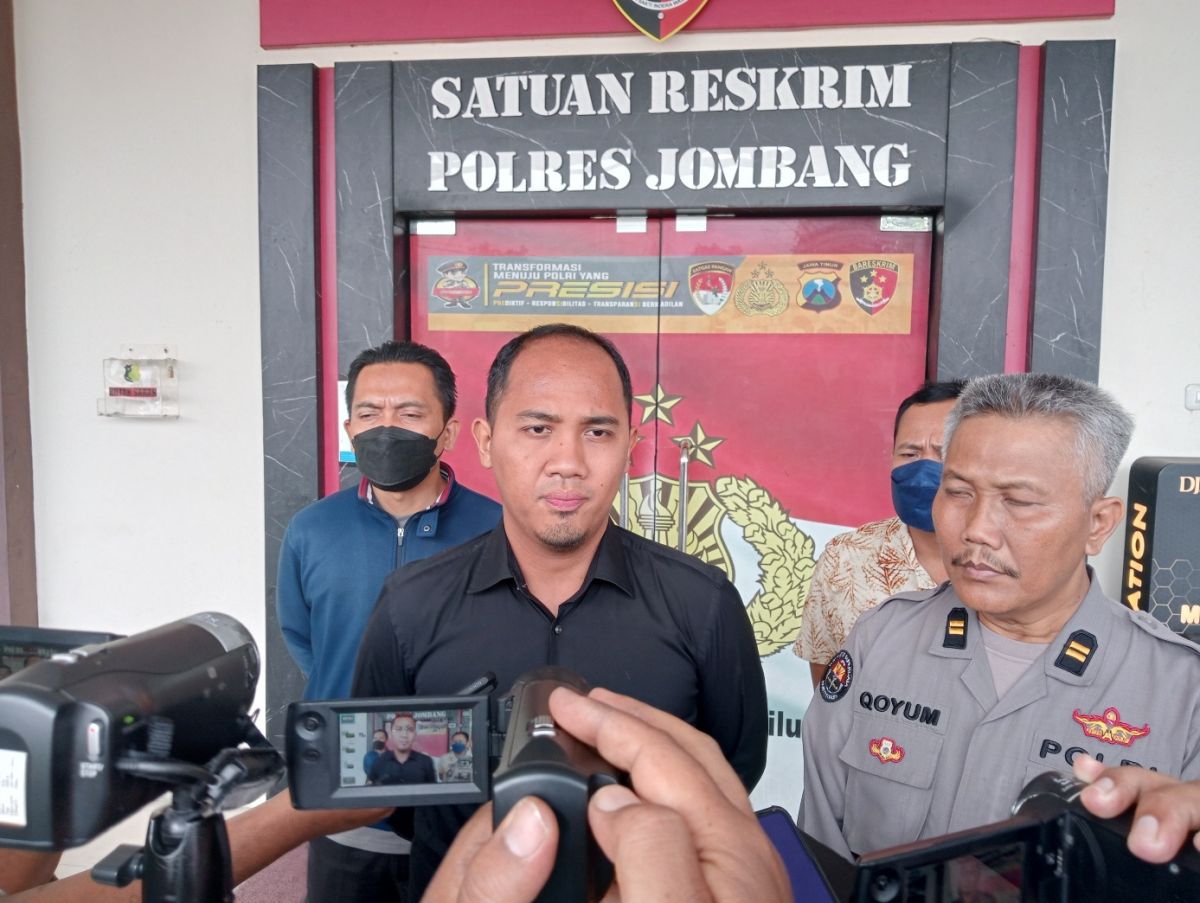 Kasat Reskrim Polres Jombang, AKP Giadi Nugraha (Foto / Metro TV)