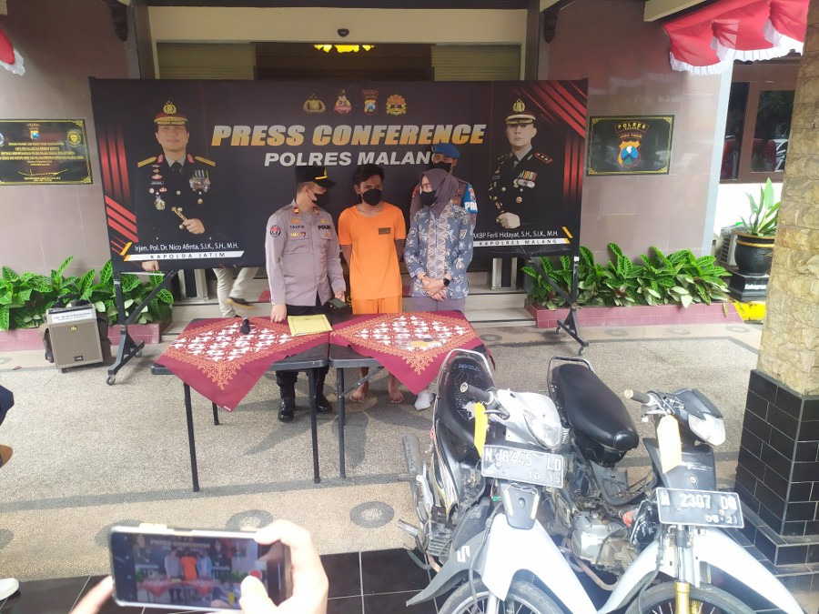 Tersangka pencurian motor/MI