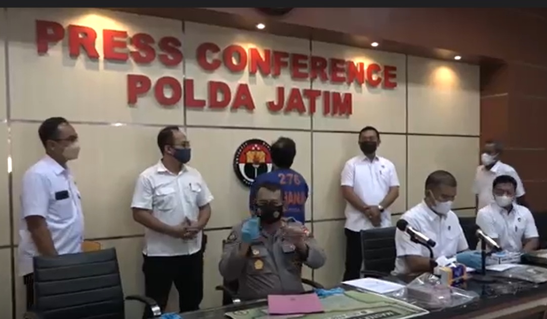 Polda Jatim mengungkap kasus penipuan penjualan unit Perumahan Grand Emerald Malang/metrotv