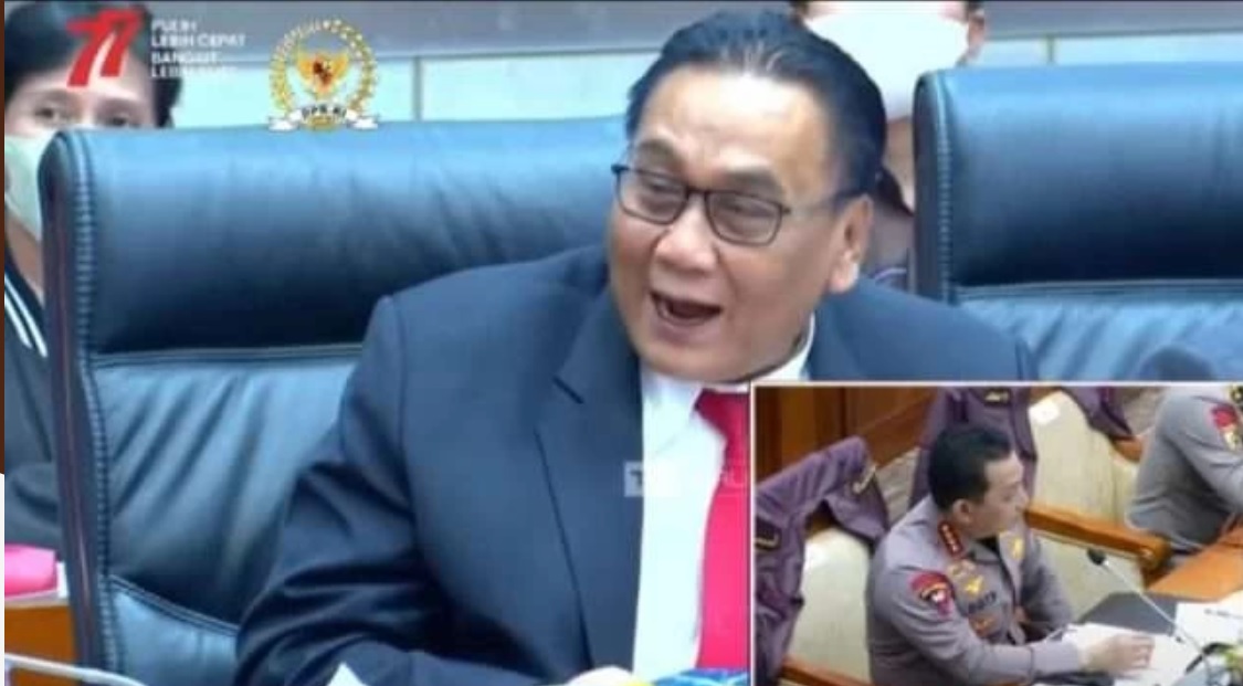 Rapat kerja DPR Komisi III bersama Kapolri/ist
