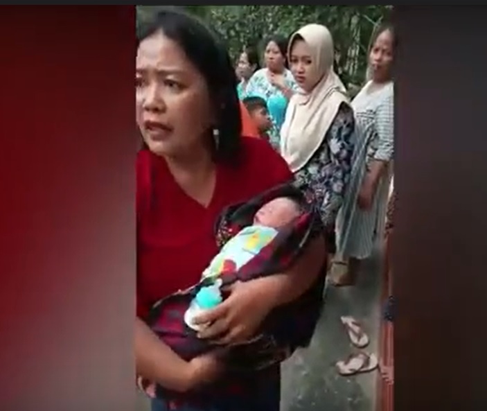 Bayi laki-laki ditemukan di tepi Sungai Karang Kates, Kecamatan Pasirian,  Lumajang/metrotv