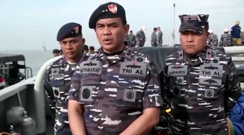 Pangkoarmada II Laksda TNI Hutabarat (Foto / Metro TV) 