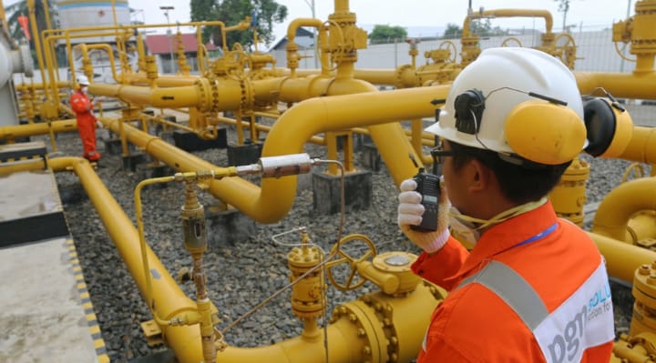 Gas Bumi Sudah Mengalir di Kota Probolinggo