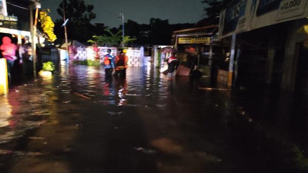Banjir di Desa Sitiarjo, Kecamatan Sumbermanjing Wetan, Kabupaten Malang, (Foto / Metro TV)