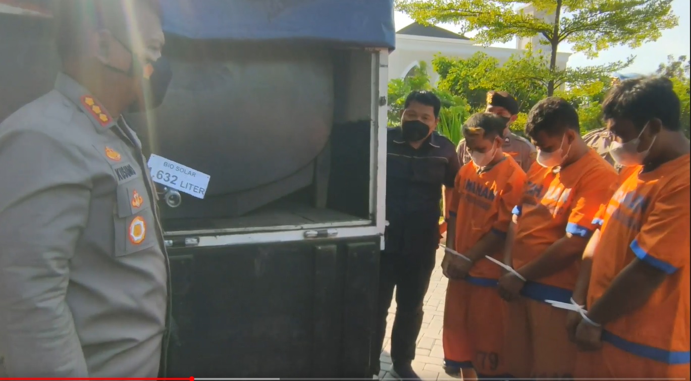 Penyelundupan BBM Bersubsidi Diungkap di Sidoarjo, Tangki Truk Dimodifikasi