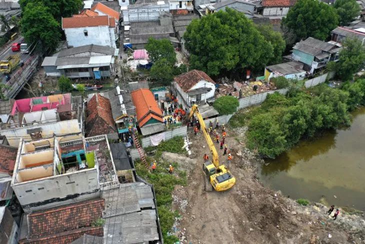 Cegah Banjir, Pemkot Surabaya Bangun Rumah Pompa di Tambak Sarioso