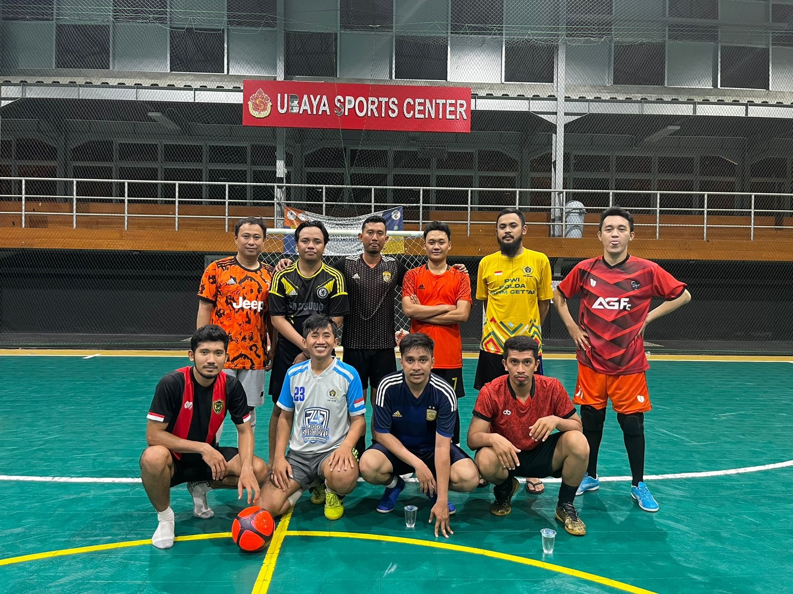 Geber Latihan di Ubaya, Futsal SIWO PWI Jatim U-35 Bidik Medali Emas Porwanas