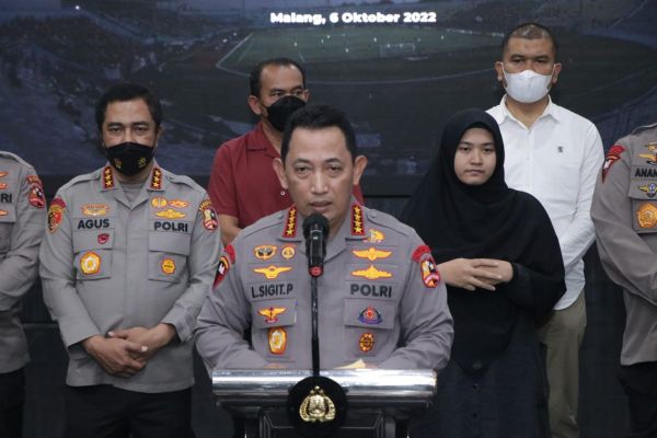 Kapolri : Tersangka Tragedi Kanjuruhan Masih Bisa Bertambah