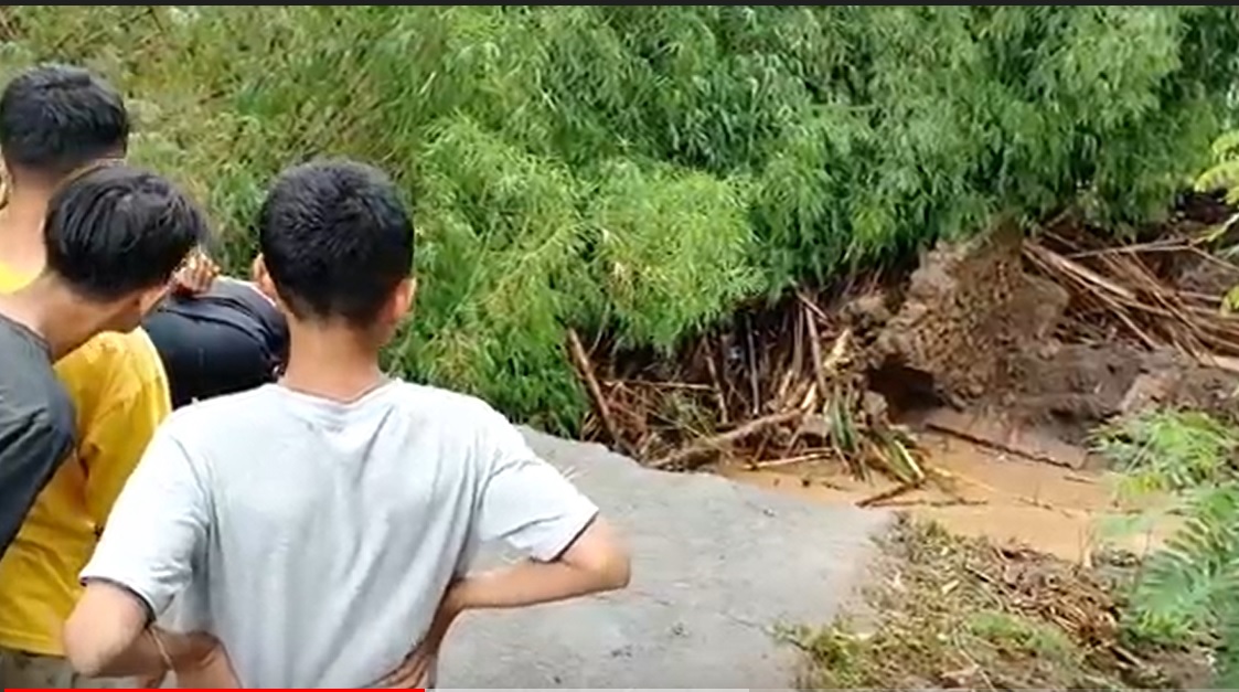 Kondisi jembatan di Desa Ngrukem, Kecamatan Mlarak, Kabupaten Ponorogo/metotv