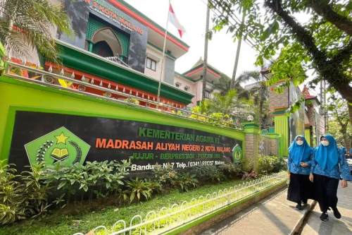Madrasah Aliyah Negeri (MAN) 2 Kota Malang. (ANTARA/HO-Direktorat Pendis Kemenag)