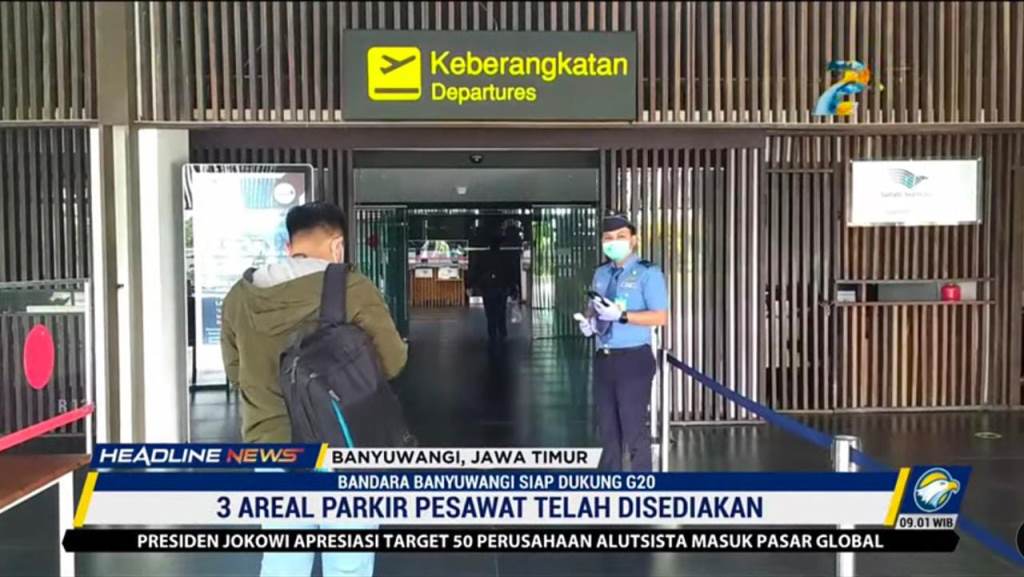 3 Area Parkir Disiapkan di Bandara Banyuwangi untuk Tamu G20