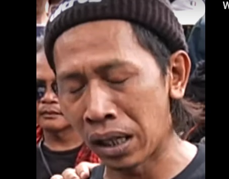 Devi Athok, ayah korban Tragedi Kanjuruhan/ist