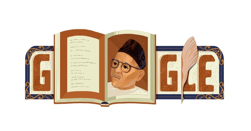 Google Doodle menampilkan Raja Ali Haji bin Raja Haji Ahmad, Sabtu 5 November 2022 (Istimewa)