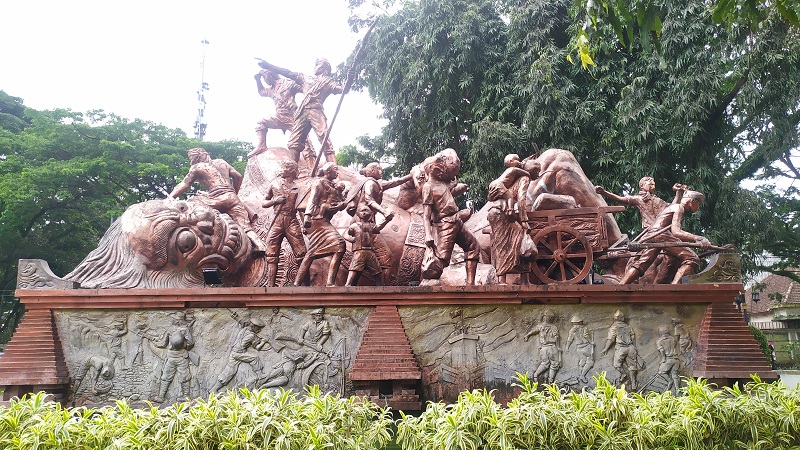 Monumen Juang 45 di Jalan Kertanegara, Kecamatan Klojen, Kota Malang, Jawa Timur/medcom.id