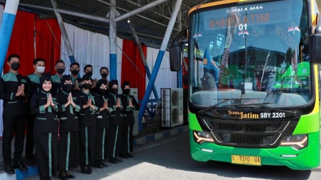 Asyik, Bus Trans Jatim Digrastikan di Hari Pahlawan 10 November