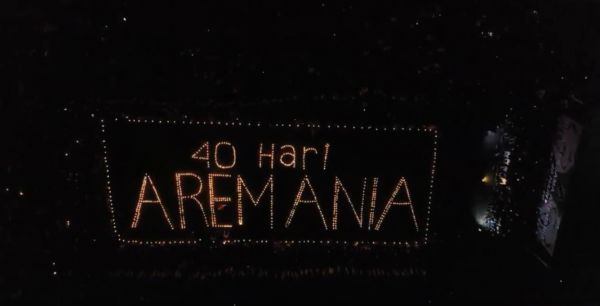 40 Hari Tragedi Kanjuruhan, Ribuan Aremania hingga Bonek Doa Bersama