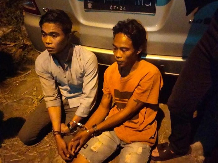 Udin dan Dayat ditangkap terlibat pembunuhan terhadap Ahmad Hasan Muntolip (Foto / Istimewa)