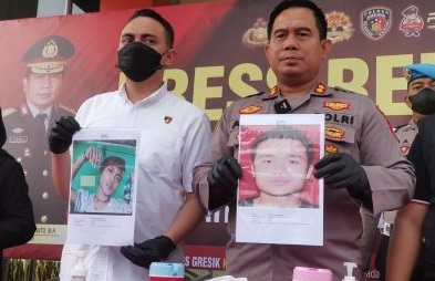 Polisi Ungkap Identitas 2 Buron Penganiayaan Penjual Nanas Gresik