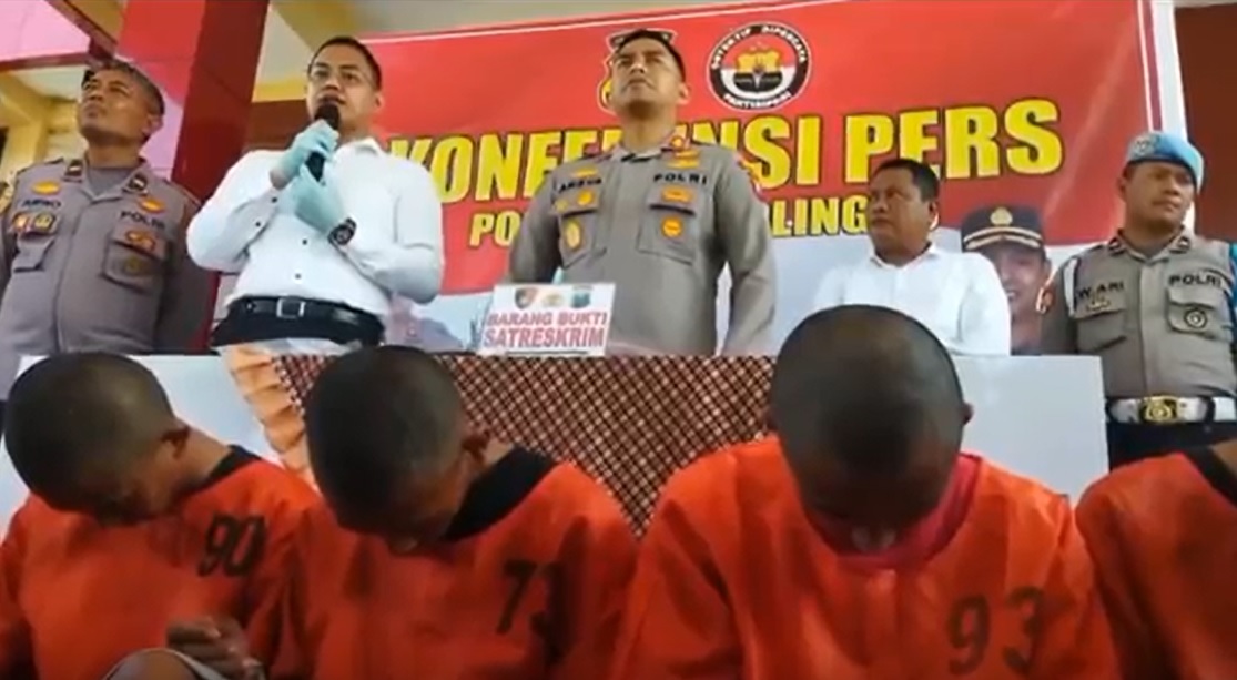 Tujuh pemuda pelaku pencabulan diringkus Polres Probolinggo/metrotv