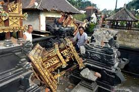 Kerusakan akibat gempa di Bali/ist